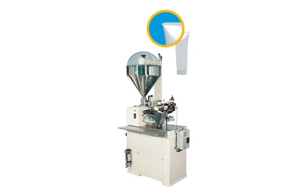 Автомат для наполнения и герметизации тюбиков (нагрев электроникой)
